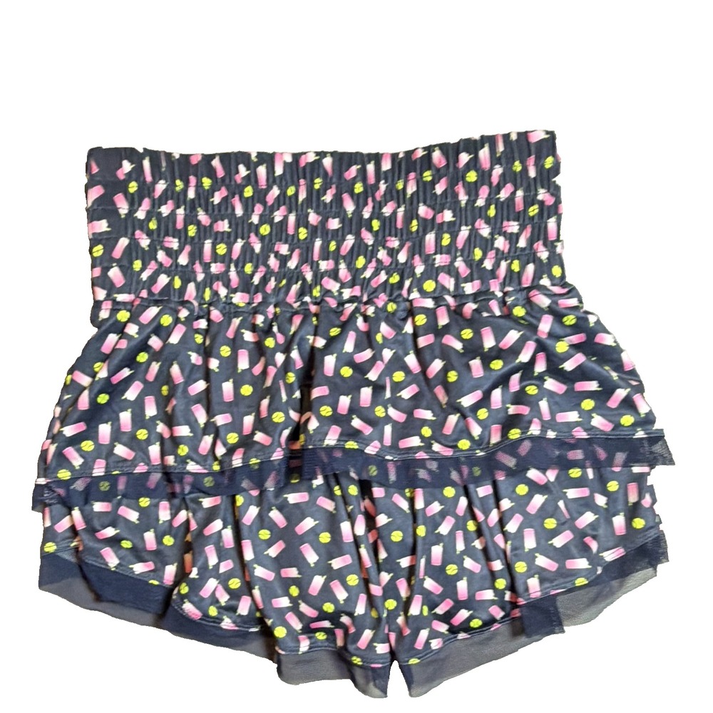 Lucky In Love Women's Size XS Navy Pickleball Tennis Skort
